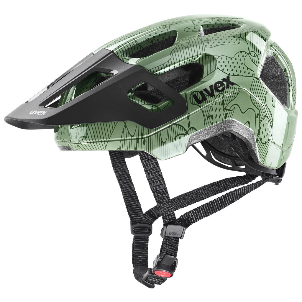 Uvex React Junior Helmet - Green