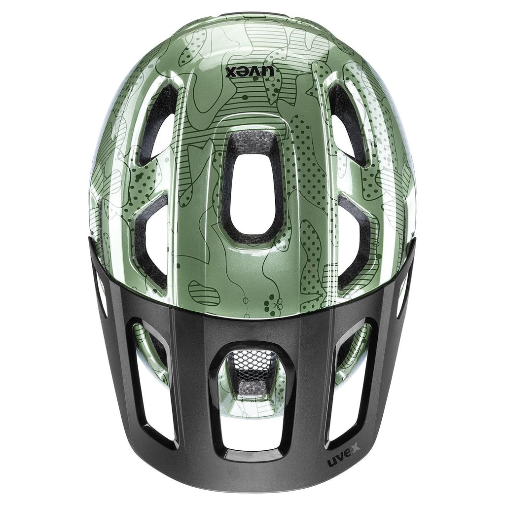 Uvex React Junior Helmet - Green