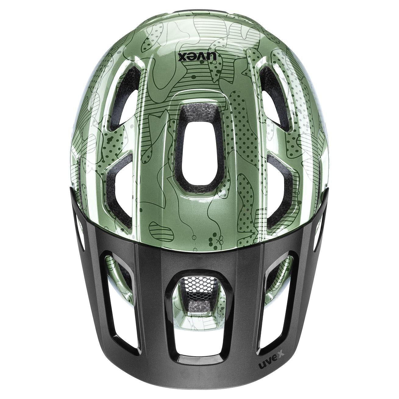 Uvex React Junior Helmet - Green