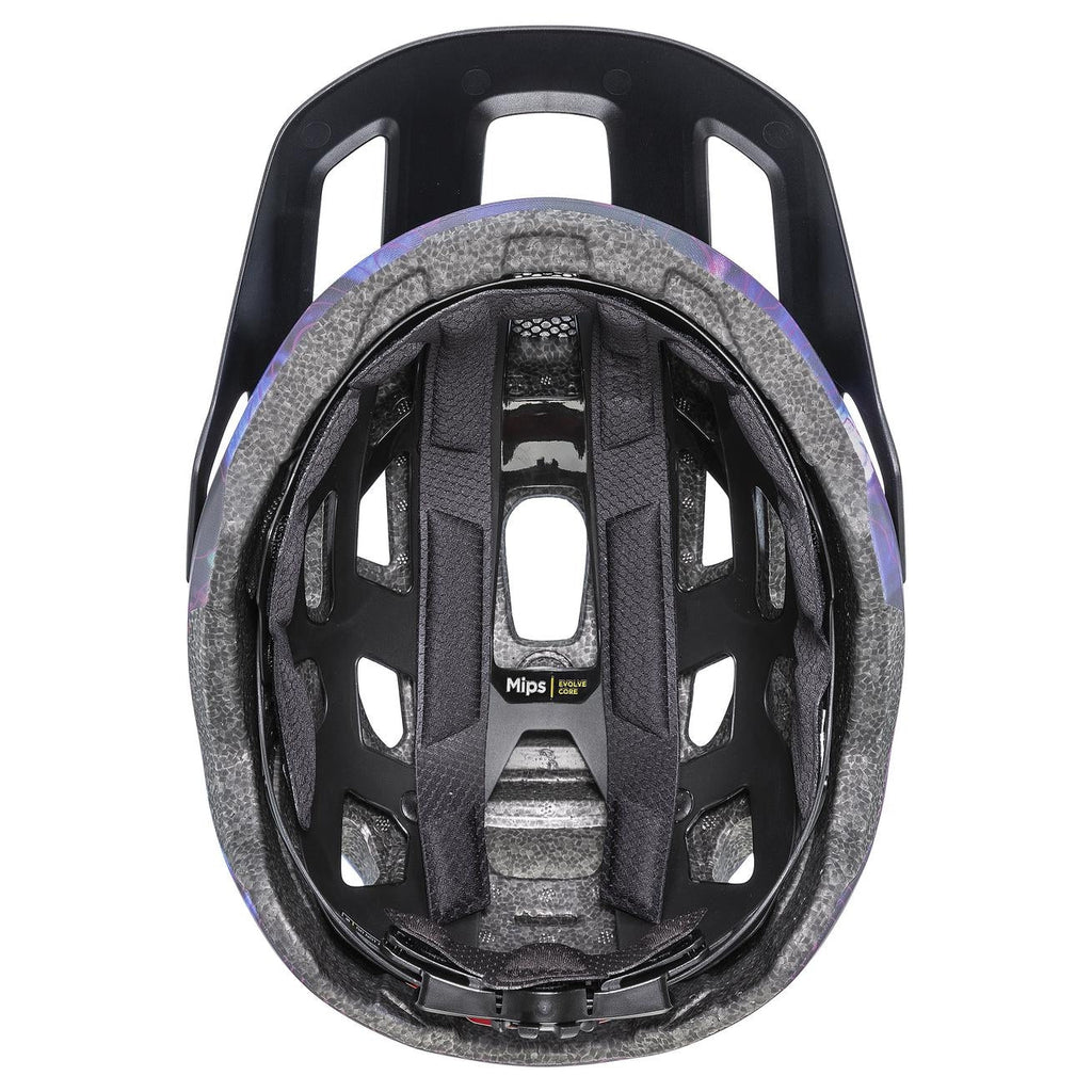 Uvex React Junior Mips helmet - Black galaxy