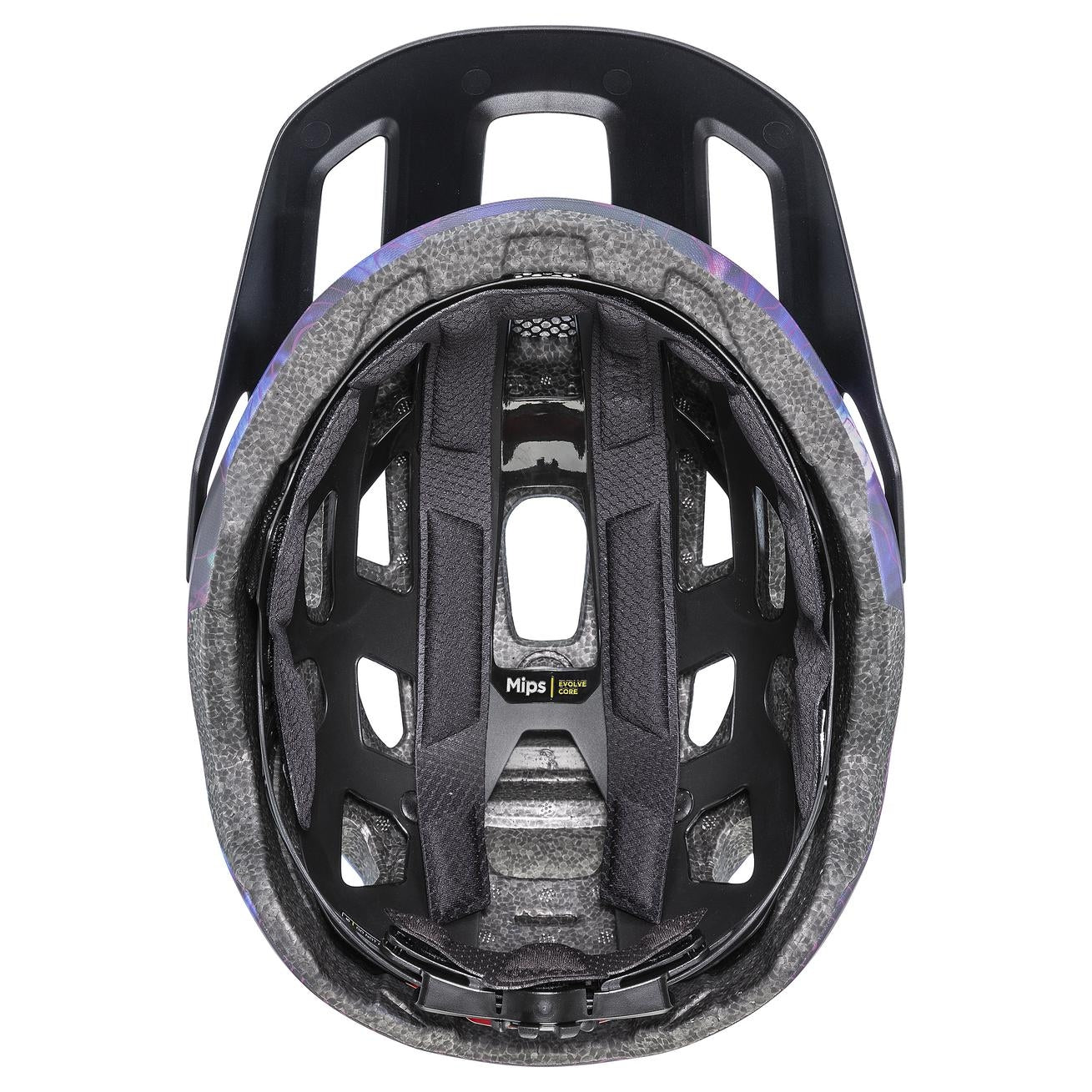 Uvex React Junior Mips helmet - Black galaxy
