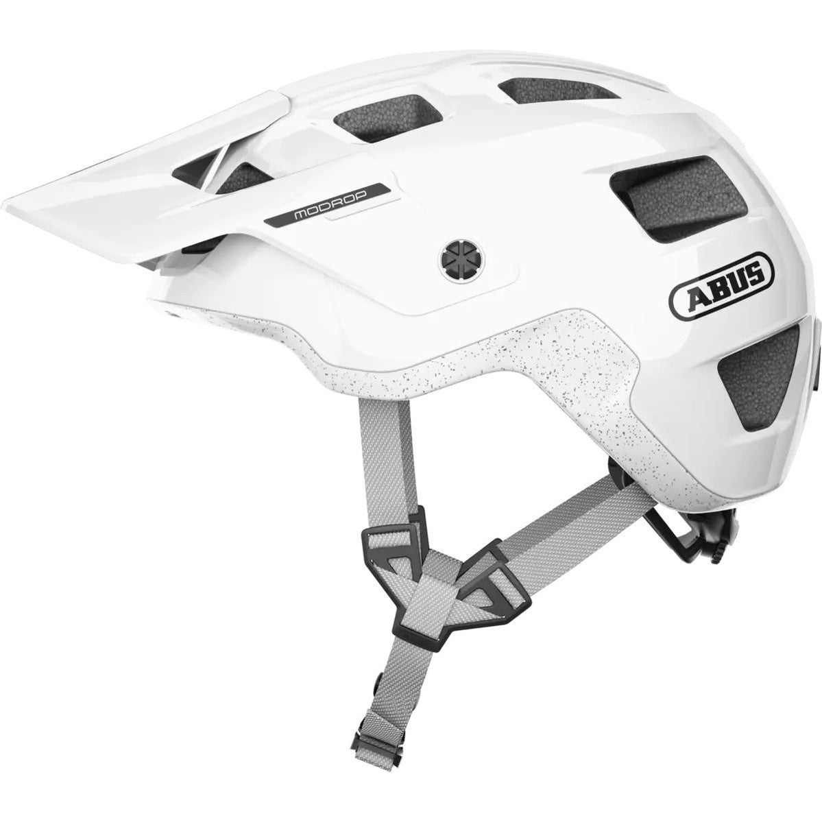 Abus Modrop helmet - White