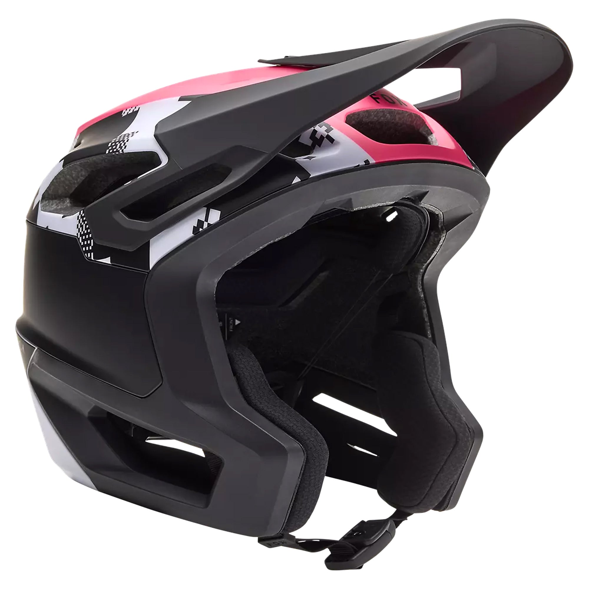 Fox Dropframe Pro Digi Image helmet - Black White