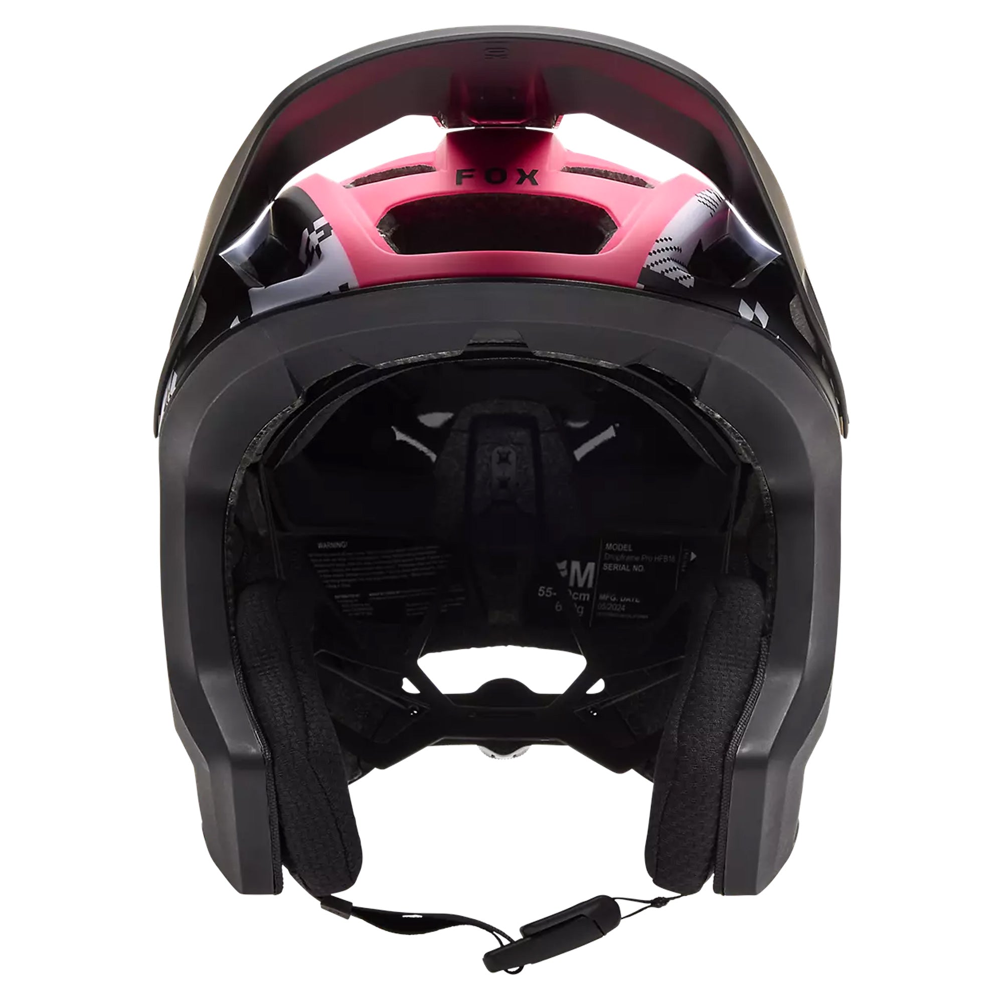 Fox Dropframe Pro Digi Image helmet - Black White