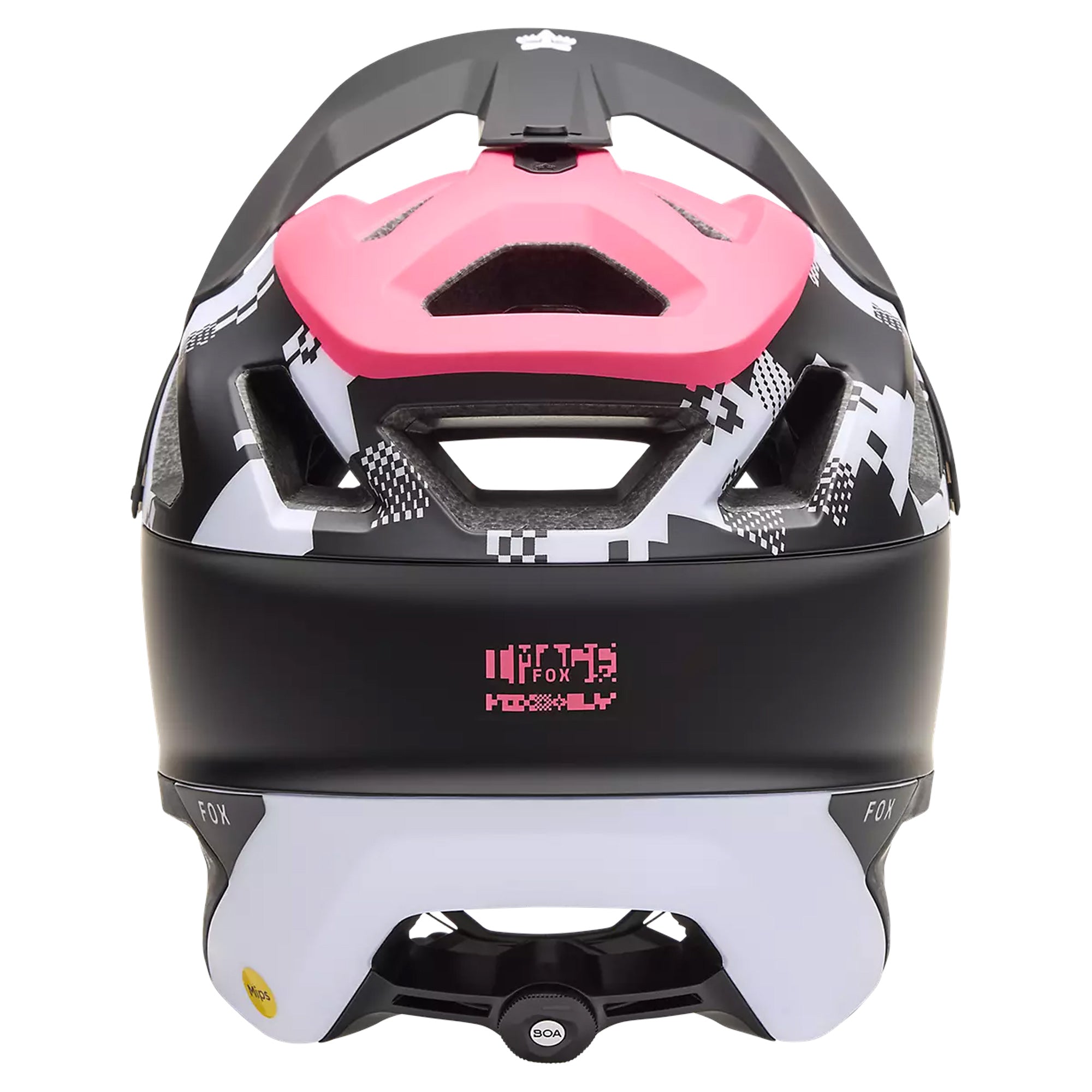 Fox Dropframe Pro Digi Image helmet - Black White