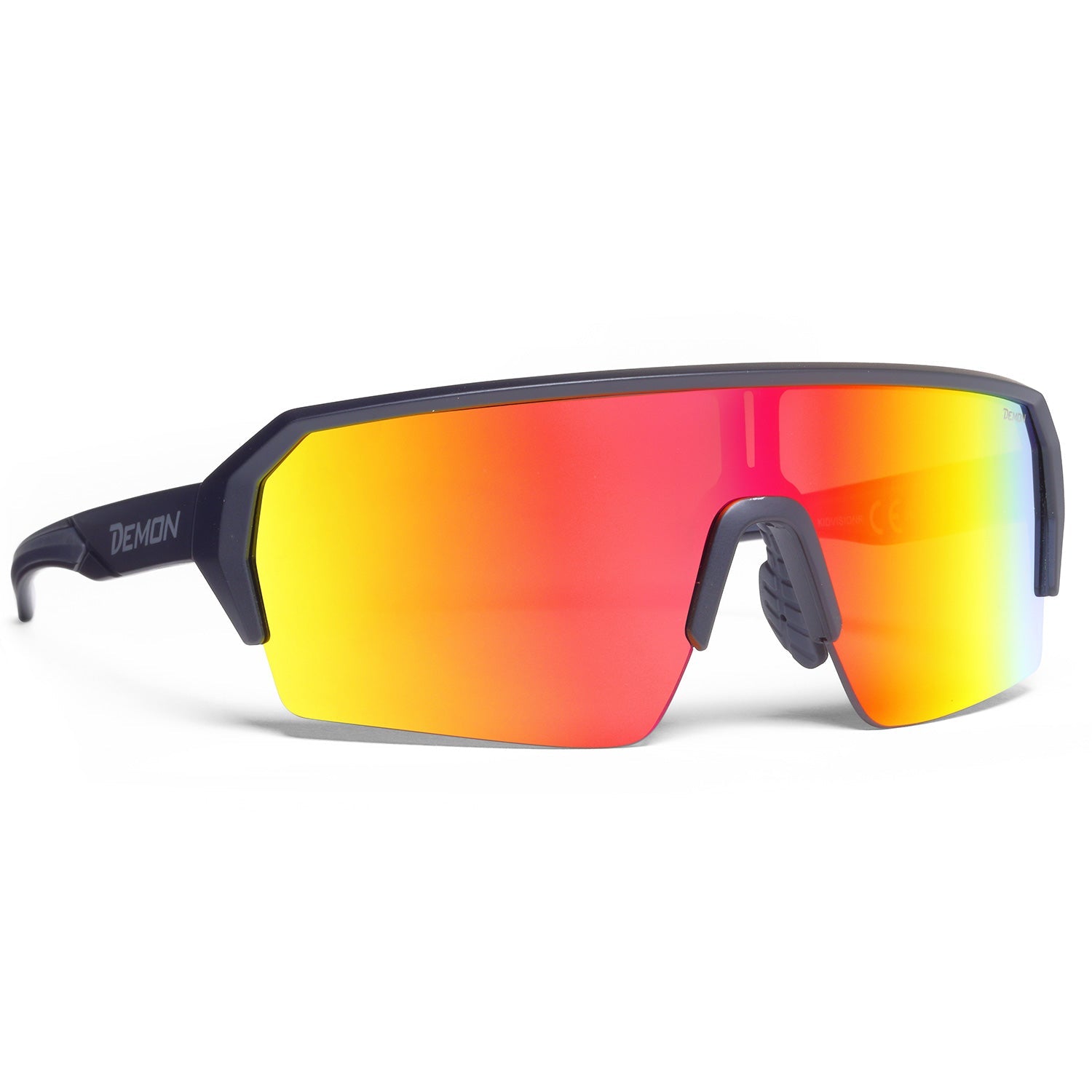 Demon Kid Vision sunglasses - Matt Black Red