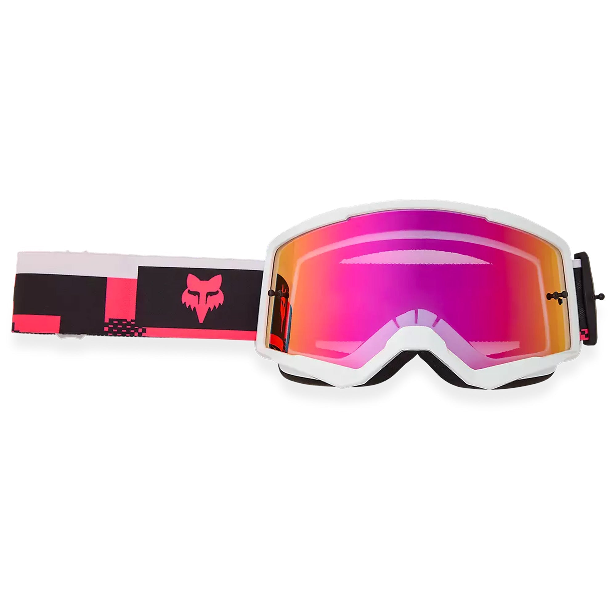 Fox Main Digi Image Mask - White Pink