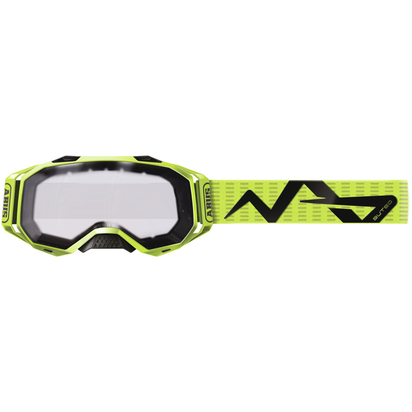 Abus Buteo MTB mask - Neon yellow