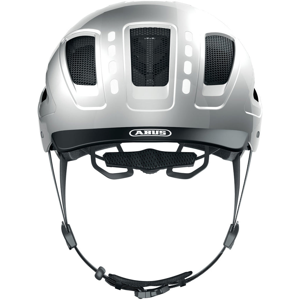 Abus Hyban 2.0 Led helmet - Silver