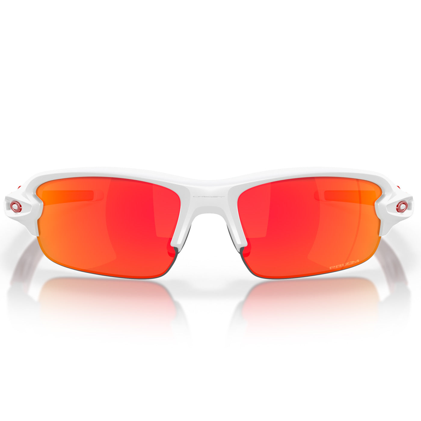 Oakley Flak XXS kids sunglasses - Matte White Prizm Ruby