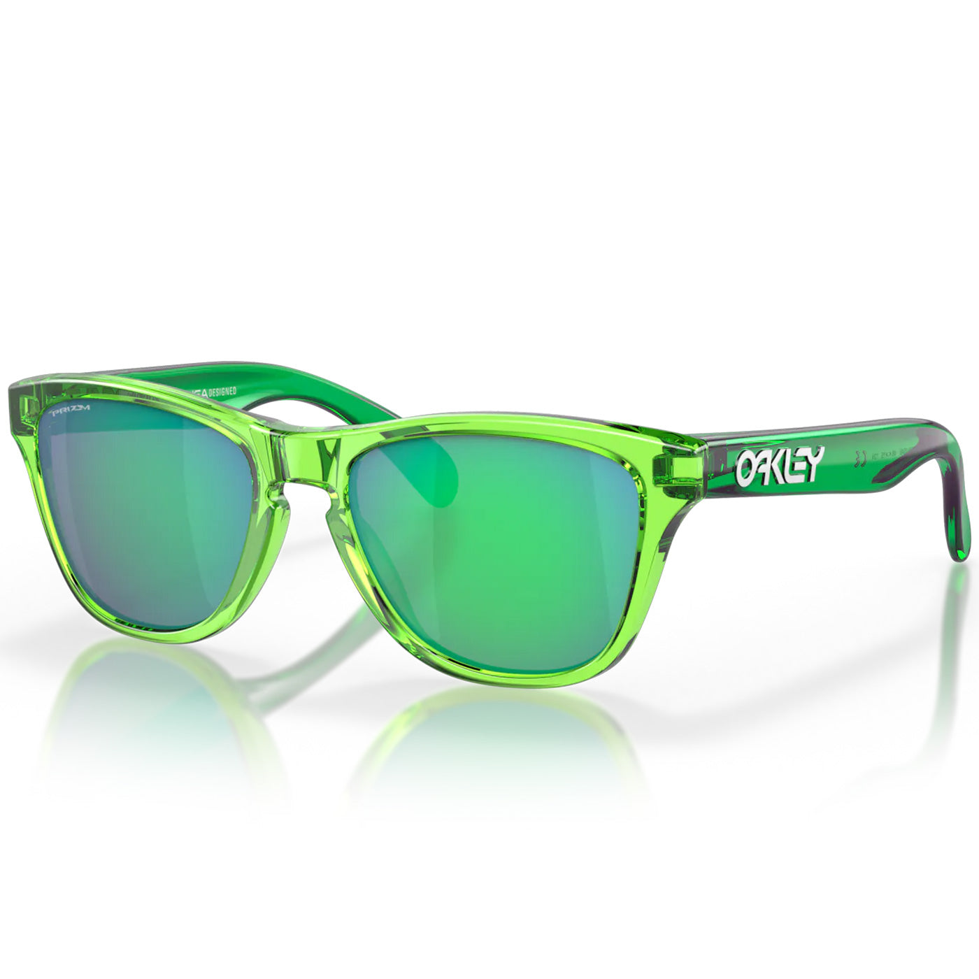 Oakley Frogskins XXS sunglasses - Acid Green Prizm Jade