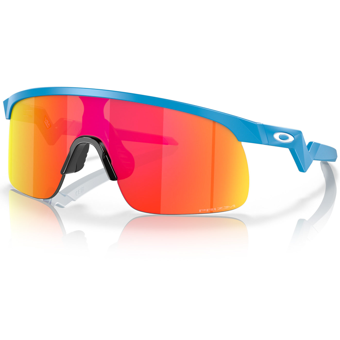 Oakley Resistor kids sunglasses - Sky Blue Prizm Ruby